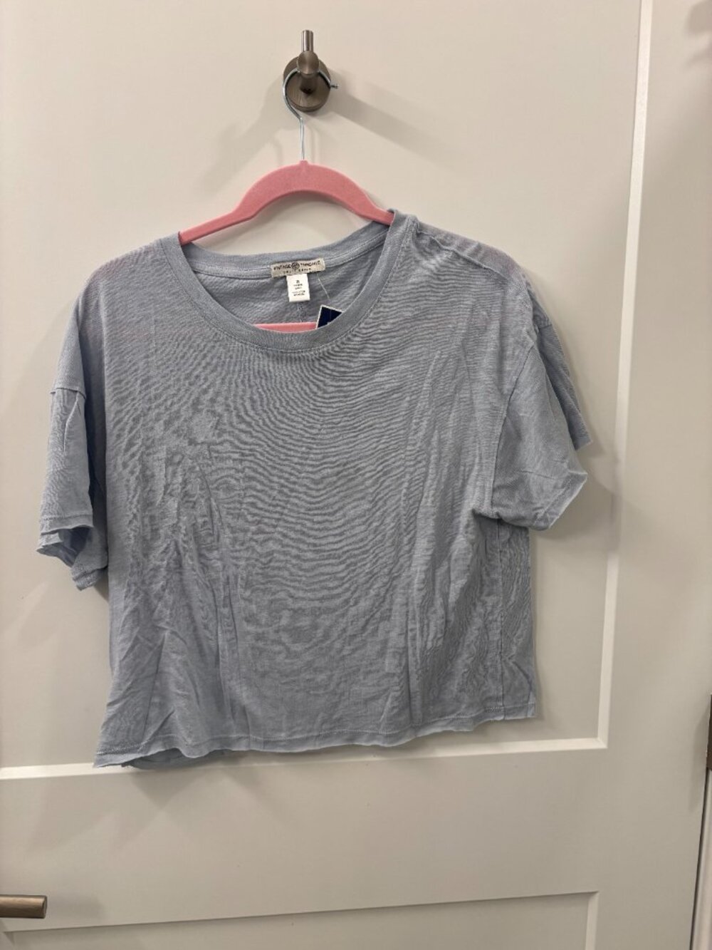 Vintage Threadz Short-Sleeve Cropped T-Shirt NWT Size Medium